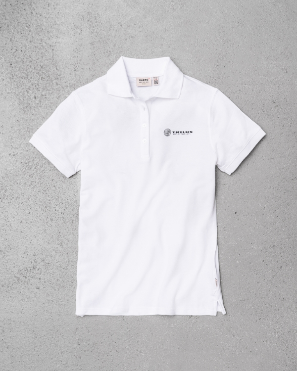 Bild von TRILUX Damen POLOSHIRT BIO-BAUMWOLLE weiß 