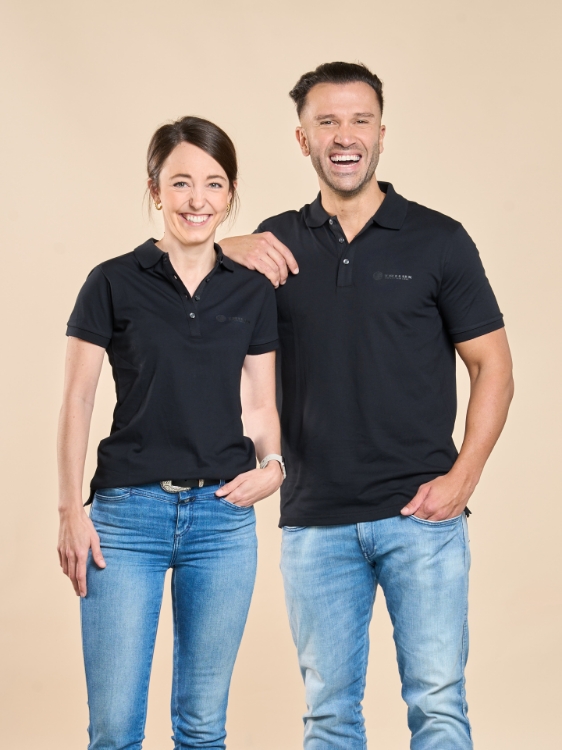 Bild von TRILUX COTTON TEC® Damen POLOSHIRT schwarz 