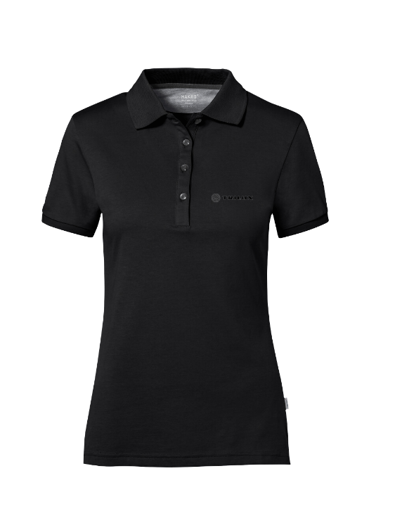 Bild von TRILUX COTTON TEC® Damen POLOSHIRT schwarz 